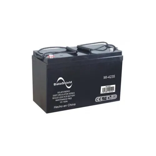 Batería DataShield MI-4235 - 12V - 100 Ah - Para Sistemas Solares - MI-4235 Batería DataShield MI-4235 - 12V - 100 Ah - Para Sistemas Solares - MI-4235