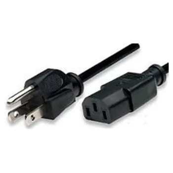 Cable Corriente de CPU BRobotix 000140 - Macho/hembra - 1,8 M - Negro - 000140