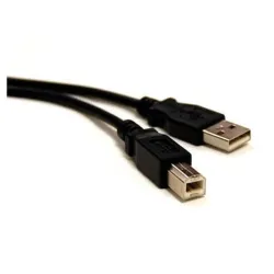 Cable USB BRobotix 102303 - USB - 3 M - Negro - 102303 Cable USB BRobotix 102303 - USB - 3 M - Negro - 102303