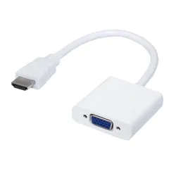 Convertidor Brobotix - HDMI a VGA - Macho/hembra - Blanco - 110910