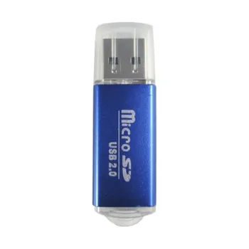 Lector de Tarjetas SD BRobotix - USB 2.0 - Azul - 345673A