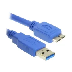 Cable USB BRobotix V3.0 USB A Micro-USB B 364126 - 1,8M - Macho - Azul - 364126 Cable USB BRobotix V3.0 USB A Micro-USB B 364126 - 1,8M - Macho - Azul - 364126