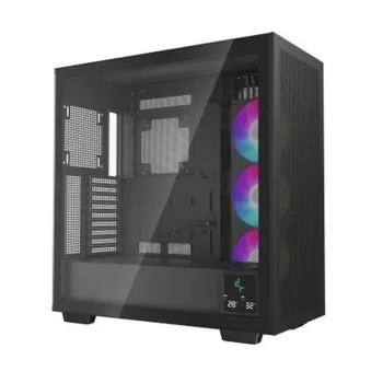 Gabinete Gamer Deepcool R-Morpheus - Torre - ATX/E-ATX - 3 Ventiladores - Panel Lateral - R-MORPHEUS-BK