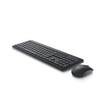 Kit de Teclado y Mouse Dell KM3322W - Inalámbrico - Español - Negro - 580-AKCU