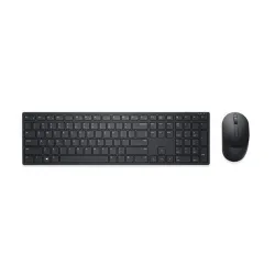 Kit de Teclado y Mouse Dell KM5221W - Inalámbrico - Inglés - Negro - 580-AJIS