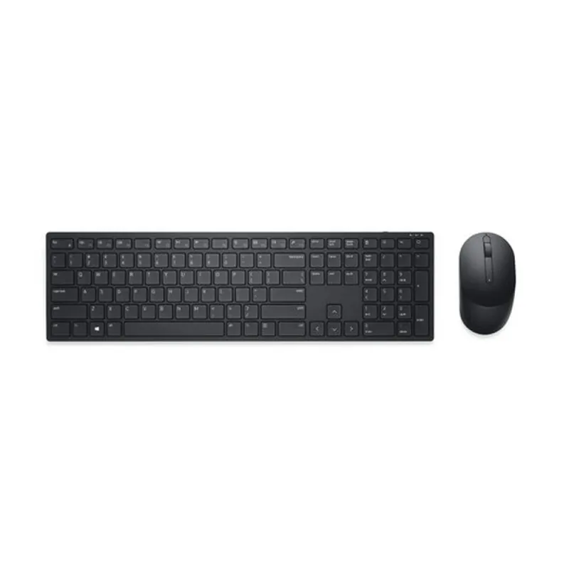 Kit de Teclado y Mouse Dell KM5221W - Inalámbrico - Inglés - Negro - 580-AJIS