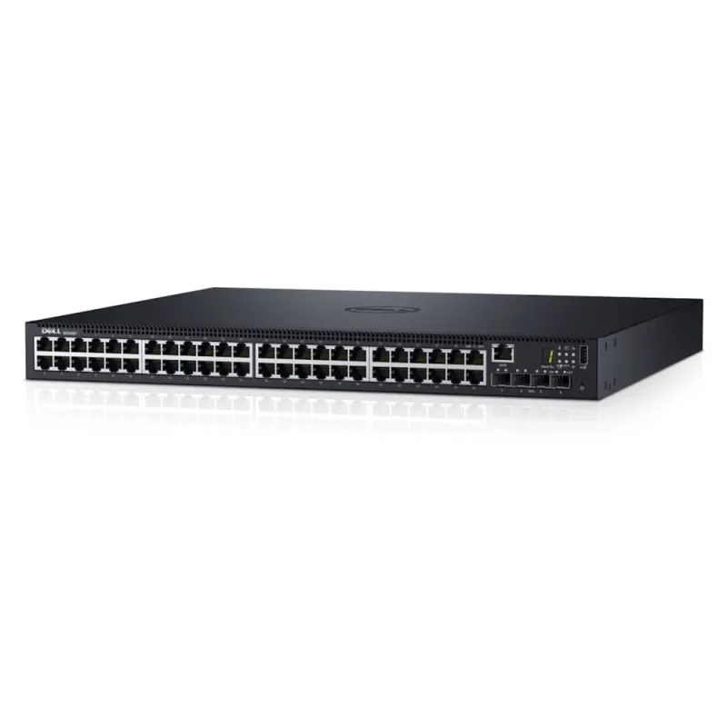 Switch Dell Networking N1548P - 48 Puertos - RJ-45 - 4 Puertos SFP+ - N1548PSNSFY23Q3MX