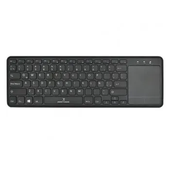 Teclado Perfect Choice Pc 201021 Inalámbrico Touch Pad Negro - PC-201021