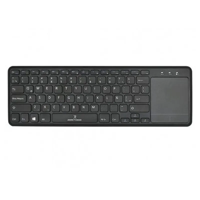 Teclado Perfect Choice Pc 201021 Inalámbrico Touch Pad Negro - PC-201021