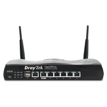 Router DrayTek Vigor2927ac - 2.4/5GHz - 5x RJ-45 - 2x Antenas - VIGOR2927AC