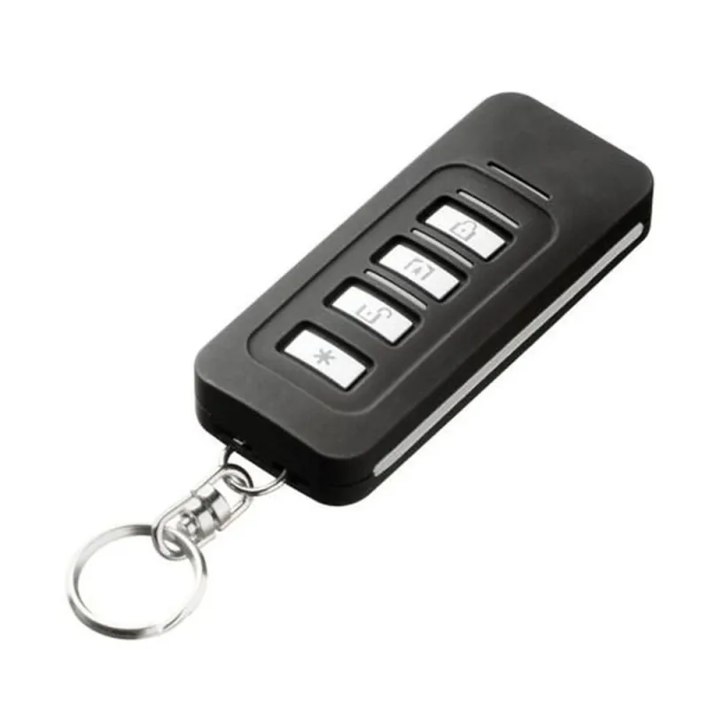 Llavero DSC PG9929 - Inalámbrico - 4 Botones - Negro - PG9929