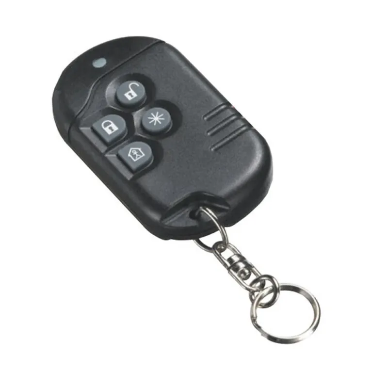 Llavero DSC PG9939 - Inalámbrico - 4 Botones - Negro - PG9939