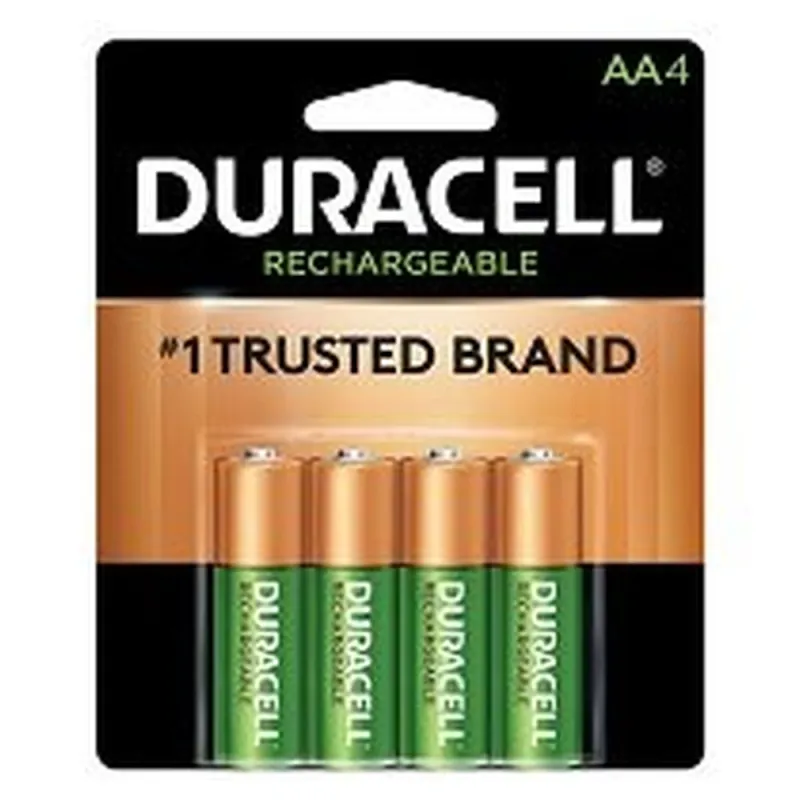 Pila DURACELL - AA - Recargable - 4 Piezas - 41333031156