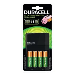 Pila DURACELL 41333031217 - Recargables - AA - 4 Piezas - Con Cargador - 41333031217 Pila DURACELL 41333031217 - Recargables - AA - 4 Piezas - Con Cargador - 41333031217