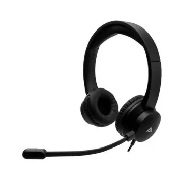 Diadema Acteck Sf10 Alámbrico Usb Micrófono Negro - AC-932233