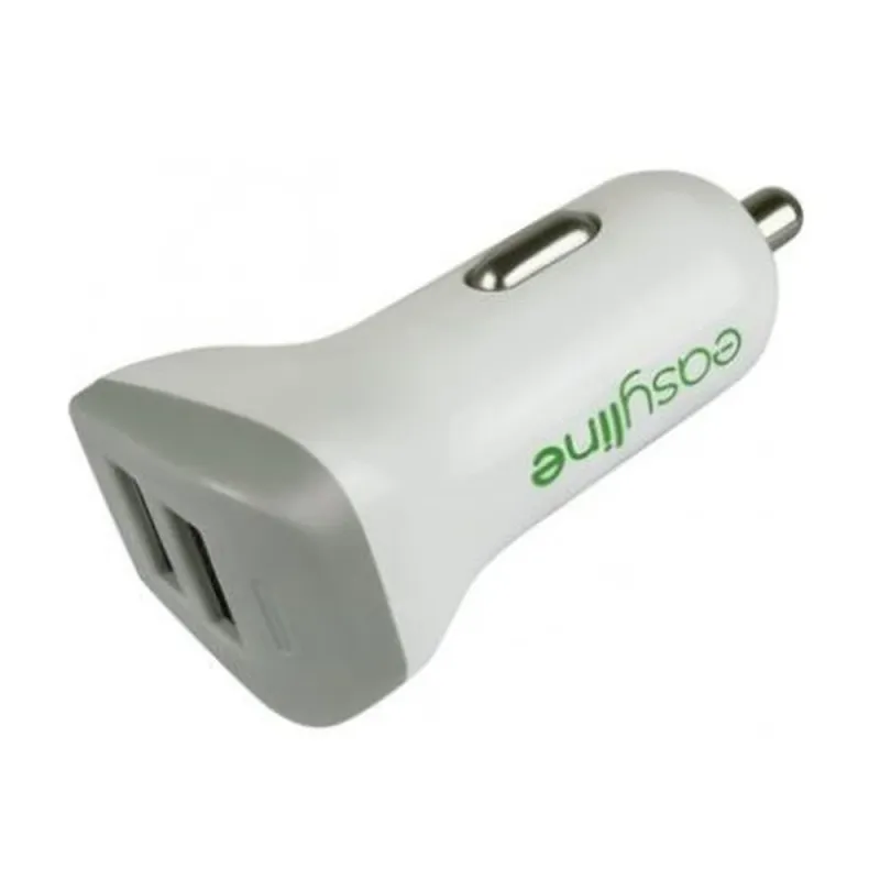Cargador para Auto Easy Line El-994084 - USB - Blanco - EL-994084