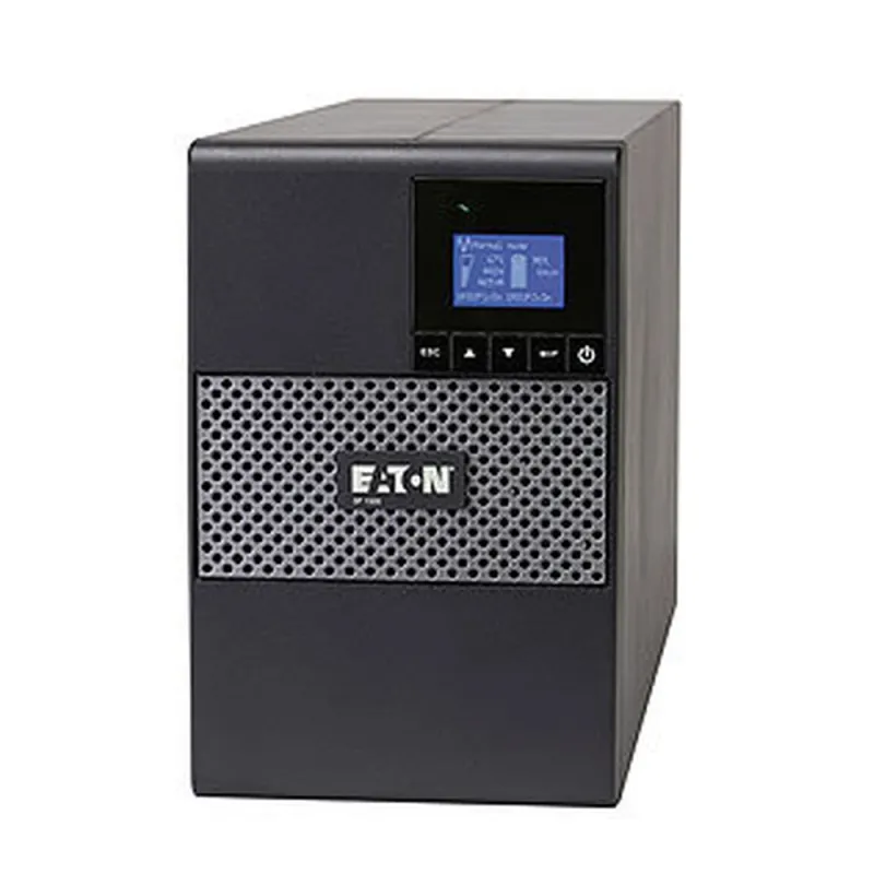 No Break Eaton 5P1550 - 1550V / 1100W - 230V / 230V - para Torre - Contactos - Negro/Plata - 5P1550G