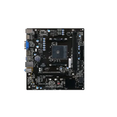 Tarjeta Madre ECS A520AM4-M3D - Socket AM4 - 2x DDR4 - 2133/2667/3200MHz - HDMI - VGA - USB 2.0/3.2 - Micro ATX - A520AM4-M3D