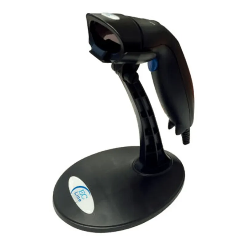 Lector Código de Barras EC Line - Láser - 1D - USB - Incluye Base - EC-LS-9620-USB
