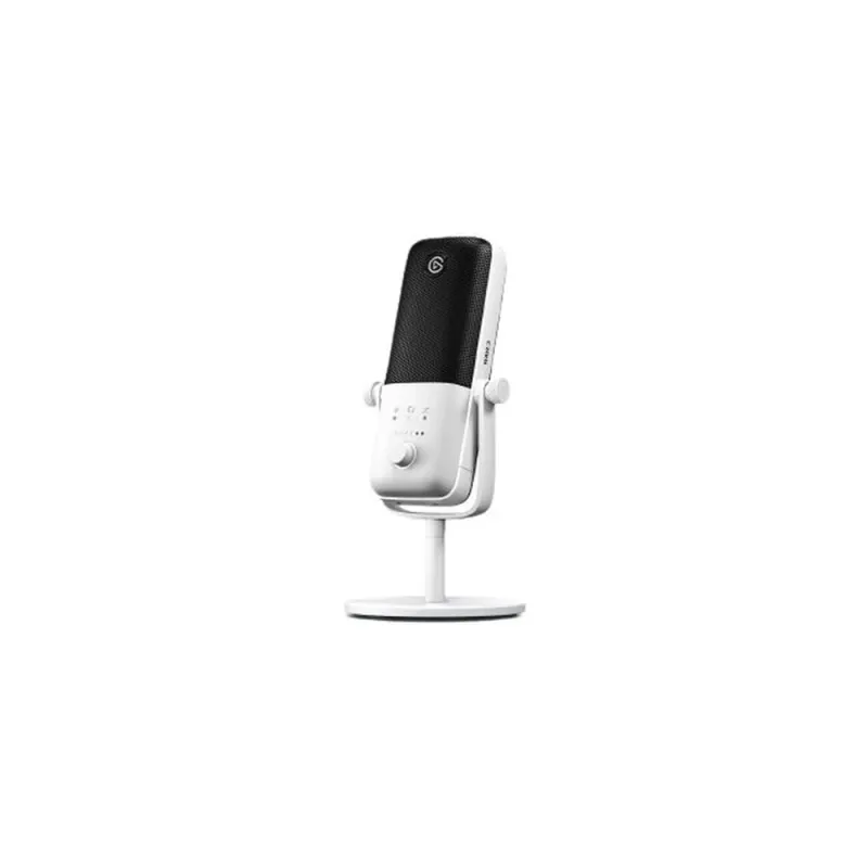 Micrófono Elgato Wave 3 - Alámbrico - USB - Blanco - 10MAB9911