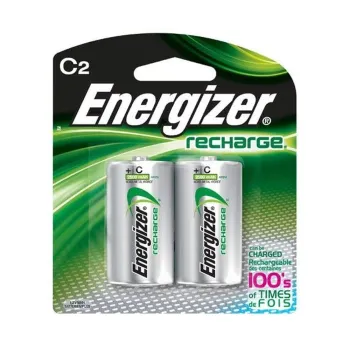 Pila Energizer PIENENH35BP-2C - C - Níquel-Hidruro metálico - Recargable - 2 Piezas - PIENENH35BP-2C