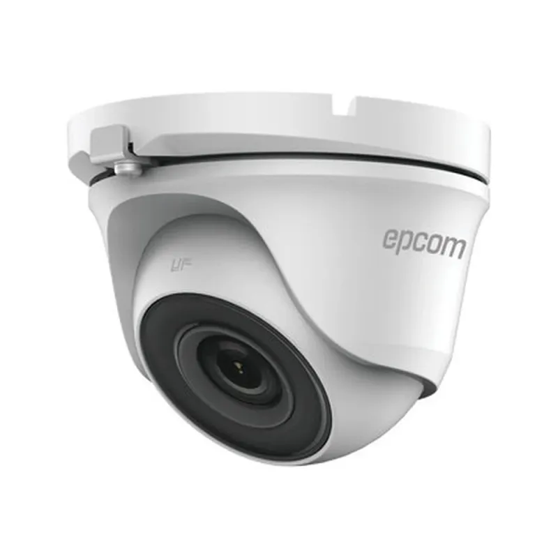Cámara Epcom E50-TURBO-G3 - 5MP - Turret - 2.8 mm - IR 20M - IP66 - E50-TURBO-G3