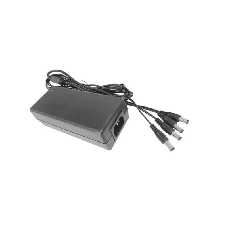 Fuente de Poder Epcom PLK12DC4CH - 12VCD - 5A - 4 Salidas Jack - PLK12DC4CH