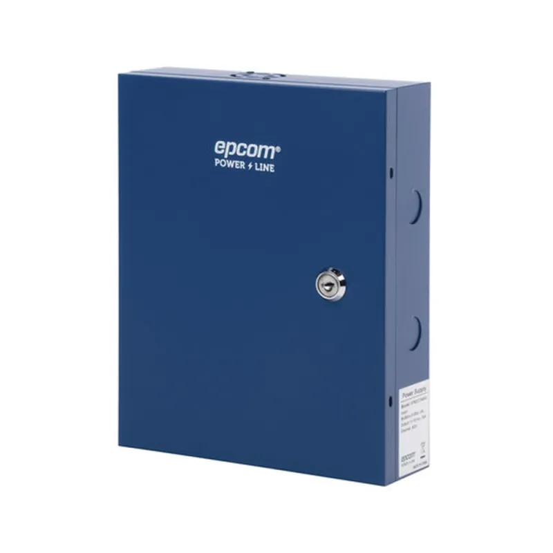 Fuente de Poder Profesional Epcom XP8-DC-16-4KV - 11VDC - 16A - Hasta 8 Cámaras 4K - XP8-DC-16-4KV