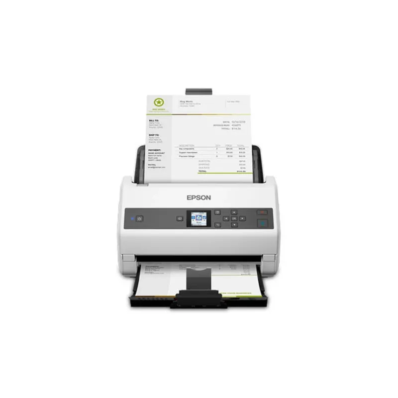 Escáner Epson WorkForce DS-870 - 65ppm - 600dpi - USB 3.0 - Dúplex - Blanco - B11B250201