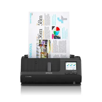 Escáner Epson Es-c380w - 30ppm - USB 2.0 - Negro - B11B269201