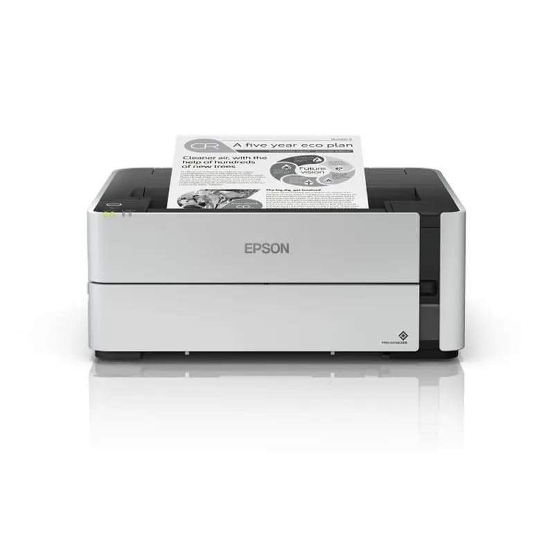 Impresora Epson EcoTank M1180 - 39 ppm Negro - Tinta Continua - Wi-Fi - Ethernet - USB - Dúplex - C11CG94301