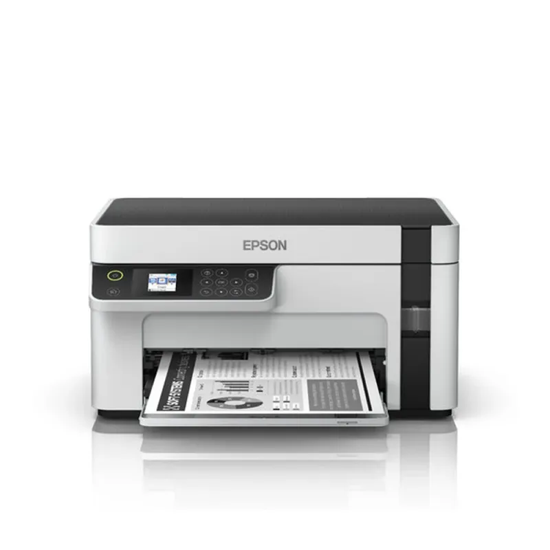 Multifuncional Epson EcoTank M2120 - Monocromática - 15 ppm - Inyección de Tinta - USB 2.0 - C11CJ18301