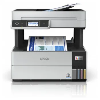 Multifuncional Epson EcoTank L6490 - 17ppm/9.5ppm - Negro/Color - Tinta Continua - Wi-Fi - Ethernet - USB - Dúplex - C11CJ88301