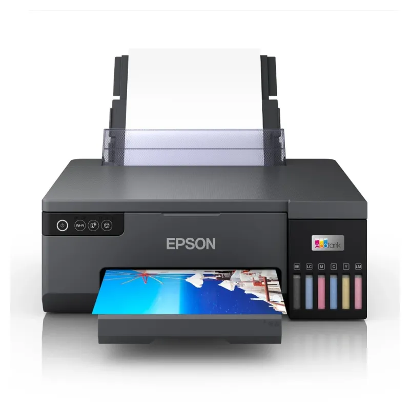 Impresora Epson EcoTank L8050 - 22ppm Negro - 22ppm Color - Inyección de Tinta - Wi-Fi - USB - C11CK37301