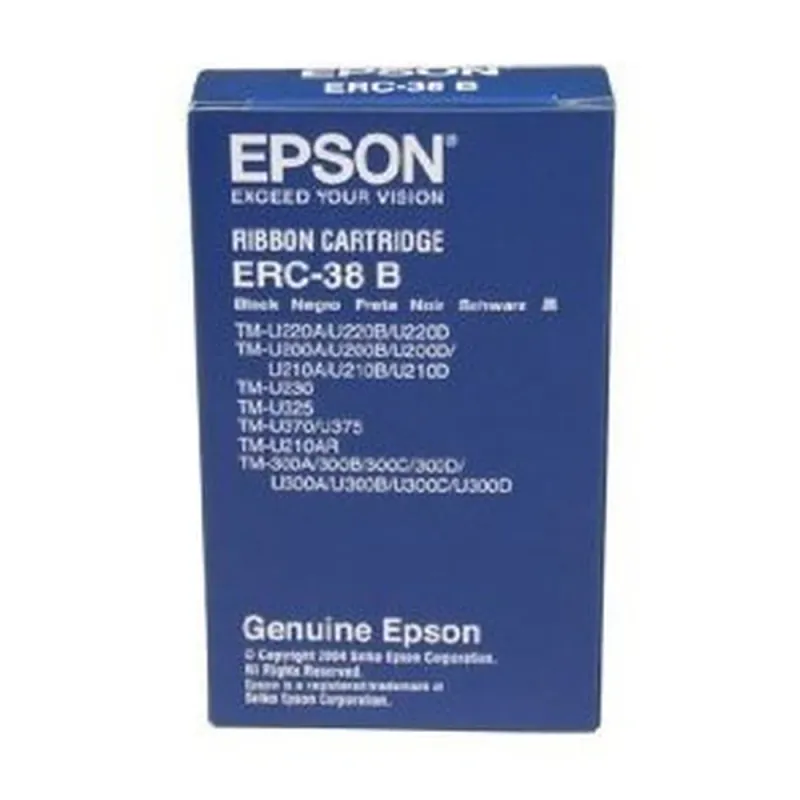 Cinta Epson ERC-38B - Negro - ERC-38B