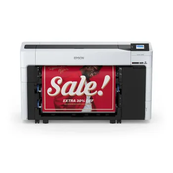 Plotter Epson SureColor T5770DR - 36" - Inyección de tinta - Ethernet - USB - Blanco  - SCT5770DR