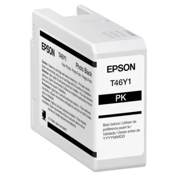 Tinta Epson T46Y - Negro Fotográfico - 50ML - T46Y100