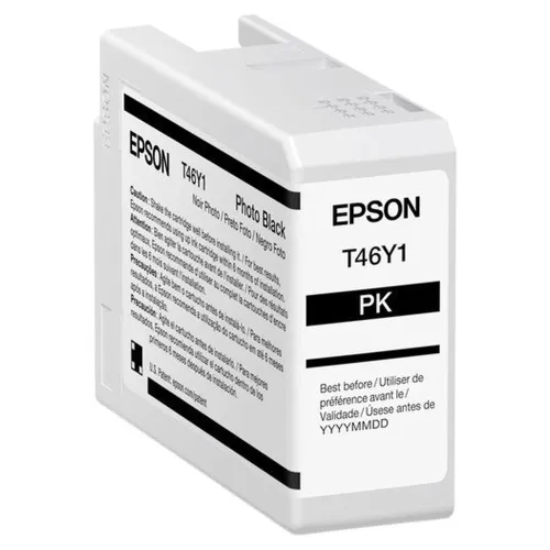 Tinta Epson T46Y - Negro Fotográfico - 50ML - T46Y100 Tinta Epson T46Y - Negro Fotográfico - 50ML - T46Y100