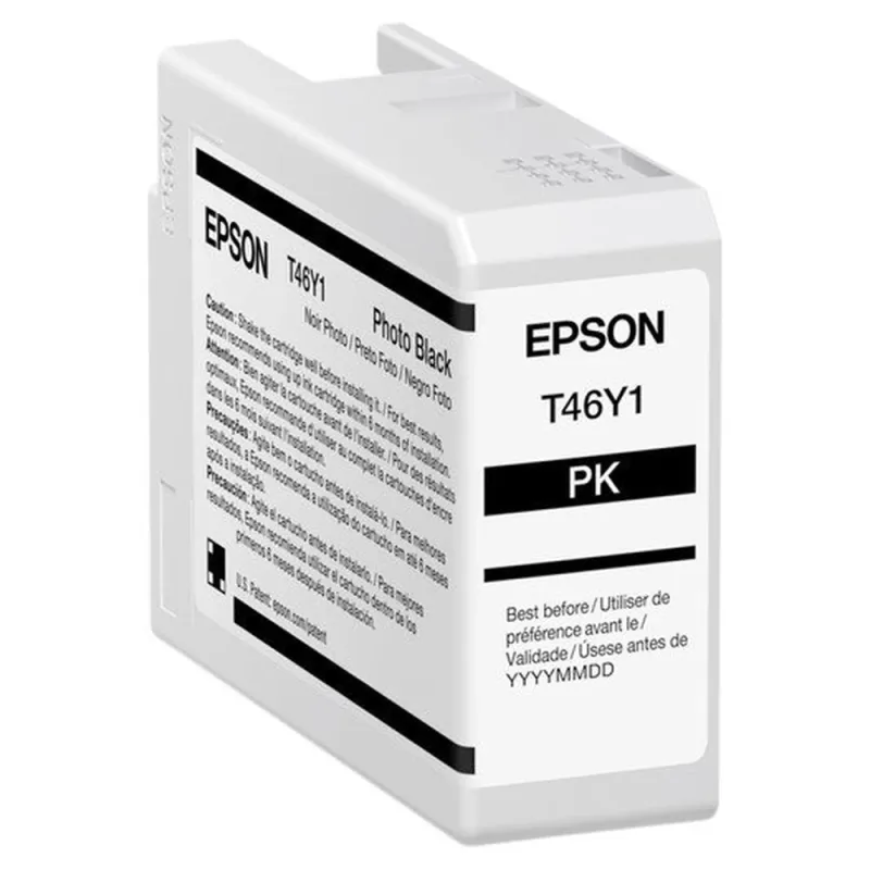 Tinta Epson T46Y - Negro Fotográfico - 50ML - T46Y100