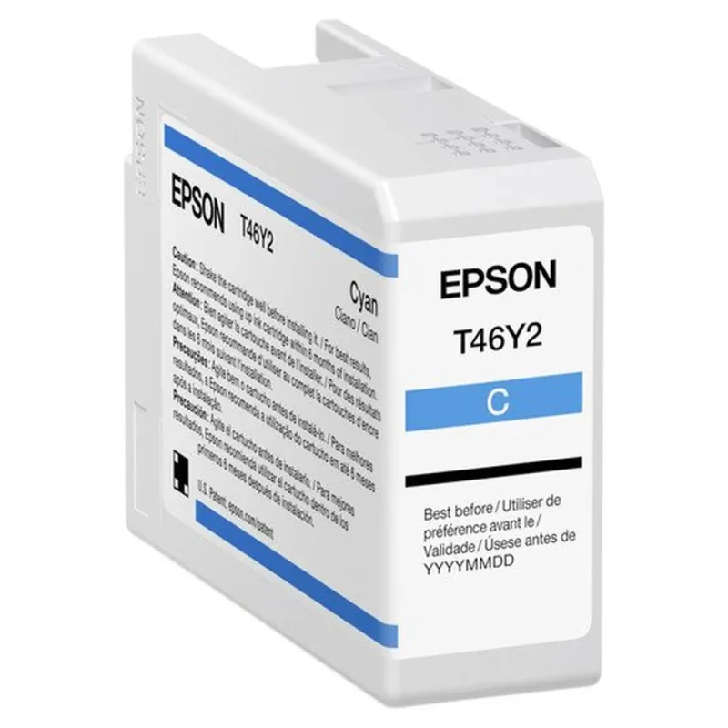 Tinta Epson T46Y - Cian - 50ML - T46Y200