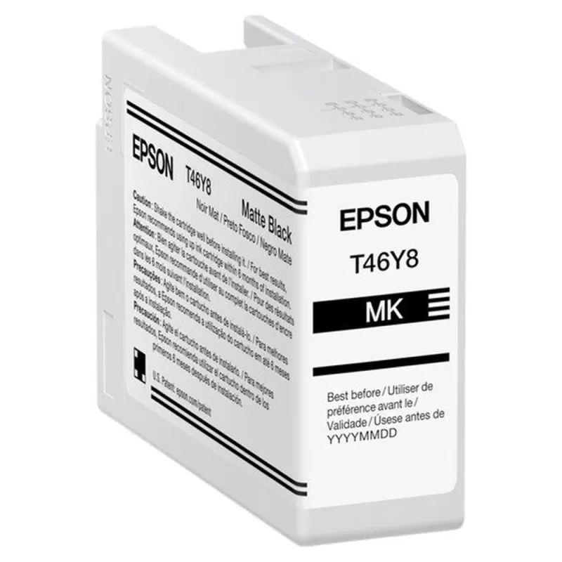 Tinta Epson T46Y - Negro Mate - 50ML - T46Y800