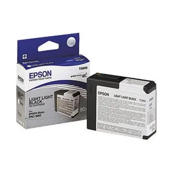 Tinta Epson T580900 - Negro Claro - 80 ml - T580900