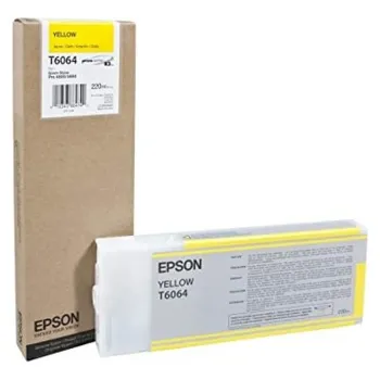 Tinta Epson T606 UltraChrome K3 - Amarillo - 220ml - T606400