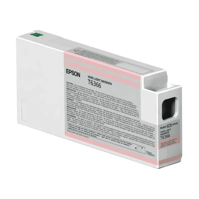 Tinta Epson T636600 - Magenta Claro Vivo - 700ml - T636600