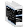 Tinta Epson UltraChrome PRO10 T770 - Cian Claro - 25ml - T770520