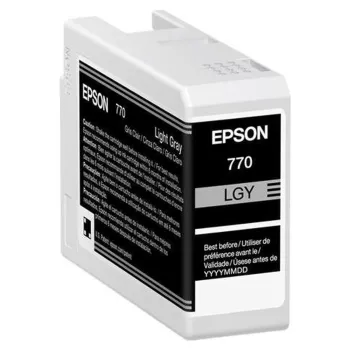 Tinta Epson UltraChrome PRO10 T770 - Gris Claro - 25ml - T770920