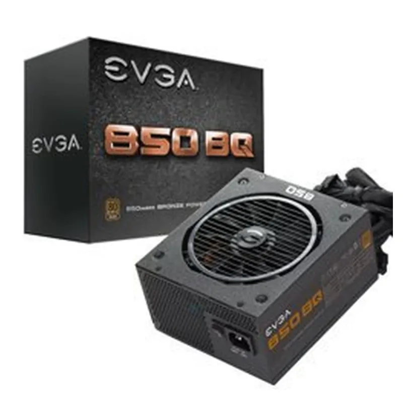 Fuente de Poder EVGA 110-BQ-0850-V1 - 850w - ATX - 24 Pines - 10x Sata - 110-BQ-0850-V1