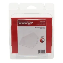 Tarjetas Evolis CBGC0030W - 30 Milésimas - para Badgy - 100 Piezas - CBGC0030W