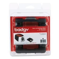 Cinta Badgy CBGR0500K - 500 páginas - Negro - CBGR0500K Cinta Badgy CBGR0500K - 500 páginas - Negro - CBGR0500K