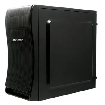 Gabinete Evotec Bassu - Mini Torre - Mini iTX/Micro ATX - Fuente 600W - EV-1014